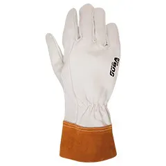 Guanto da saldatura Juba 208 7 S, bianco/arancione - Product Image 3