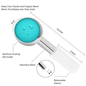 Grosir Produk Pemenang Perawatan Kulit Kustom Bola Es Wajah Kompres Panas Dingin - Product Image 2