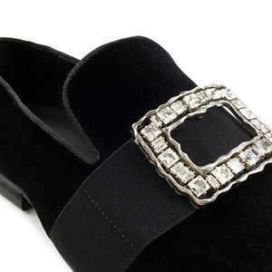 Chaussures Oxford pour hommes en cuir véritable, confortables, à enfiler, avec logo personnalisé, design diamant fait main, pour le bureau et la carrière - Product Image 5