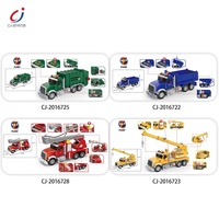 Camion de pompiers inertiels de haute qualité avec pulvérisation d'eau, jouet pour enfants, camion de pompier à friction avec sons et lumières