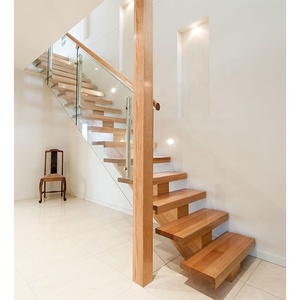 Escalier en bois extérieur avec marche en bois et lumière solaire pliée, style européen, <span class=keywords><strong>Scala</strong></span> Nose Lift - Product Image 2