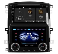 Pour Toyota LC100, autoradio Android 10,1 pouces, système multimédia, écran partagé, compatible avec l'écran du climatiseur