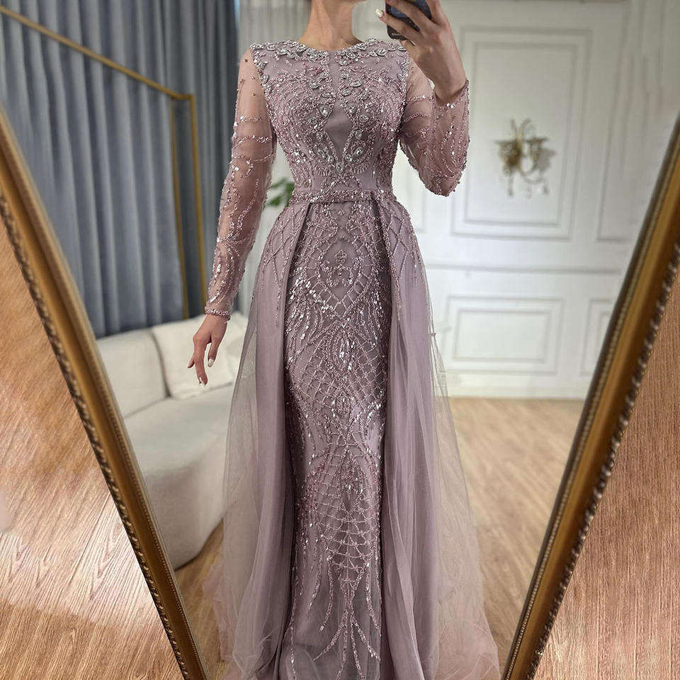 long beaded dress