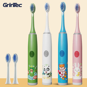 Cepillo de dientes eléctrico sónico recargable de dibujos animados para niños cepillos de dientes inteligentes para niños de 3 a 15 años de edad cepillo de dientes eléctrico impermeable - Product Image 1