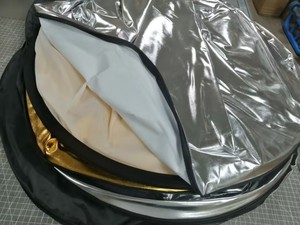 Réflecteur de lumière pliable multi-photos 5 en 1 pour studio photo, 32 pouces (80 cm), avec poignée, réflecteur pour appareil photo - Product Image 5