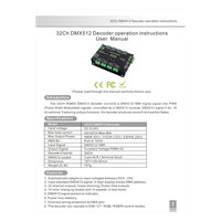 Contrôleur de pack de gradateurs LED PKnight DMX512 RGBW 32 canaux 12V avec garantie d'un an pour événements scéniques et mariages
