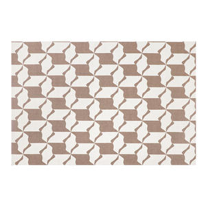 Alfombra Moderna de Lana de Lujo, Rectangular, con Patrón Geométrico, Impermeable, para Sala de Estar o Dormitorio - Product Image 4