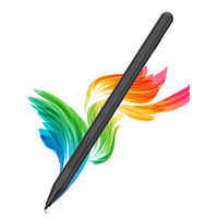 Stylet tactile actif numérique Uogic 1024 niveaux de pression Rejet de la paume Métal Compatible avec les surfaces d'ordinateurs portables Sony pour Asus pour Hp Dell