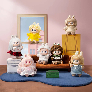 Auténtico POP MART The Monsters Hair Salon Series Llavero de Vinilo y Peluche Caja Sorpresa Set Completo 6 Piezas Colgante para Bolso Juguete de Arte Coleccionable - Product Image 6