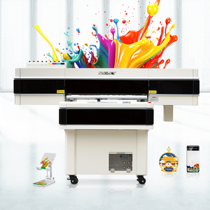 Audley New phẳng UV máy đa màu 4 cái i3200u1 9060 UV máy in cho Album khối lượng Key tấm kim loại in ấn nhựa - Product Image 1