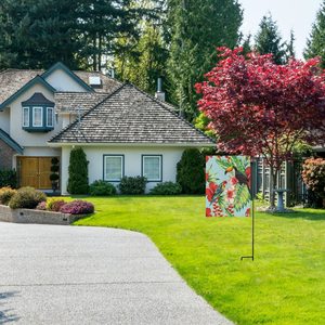 Bandera de temporada con estampado de doble cara para decoración de jardín, banderas duraderas de 12x18 pulgadas para jardín, loros y exteriores - Product Image 6