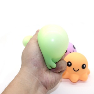 Nuevo Juguete Antiestrés de Pulpo de Goma Suave TPR Ecológico, Juguete de Pulpo Novedoso, Venta al por Mayor Directa del Fabricante del Mercado Nocturno - Product Image 4