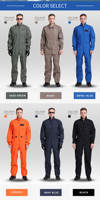 Combinaisons de travail Nomex bleu royal pour pilotes