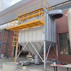 Collecteur de poussière personnalisé pour usine de travail du <span class=keywords><strong>bois</strong></span> - Collecteur de poussière de <span class=keywords><strong>tour</strong></span> haute capacité avec séparateur cyclonique - Product Image 5