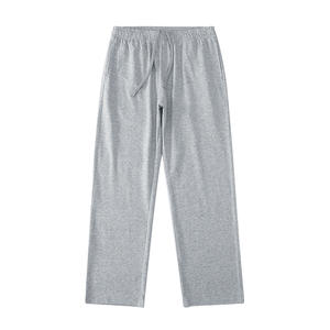 OEM de qualité supérieure, style décontracté, pantalon de survêtement pour homme, pantalon de survêtement coupe ample à séchage rapide 220gsm, pantalon de survêtement léger de couleur unie - Product Image 5