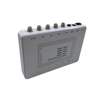 Receptor de TV satelital Greatwaytech Digital FTA, transmisor y receptor RF de fibra óptica, receptor ONT DTH hecho de plástico