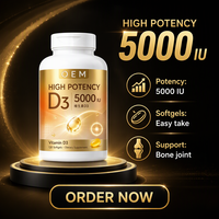 Formule douce Vitamine D3 en gélules Soupport osseux et articulaire Complément nutritionnel quotidien
