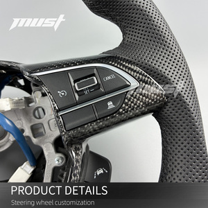 Volant <span class=keywords><strong>sport</strong></span> tout-terrain personnalisé en fibre de carbone noire avec affichage LED des tours de pédalier pour <span class=keywords><strong>Suzuki</strong></span> Jimny <span class=keywords><strong>Swift</strong></span> 2017-2026 - Product Image 4