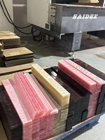 Règle de poussée en acrylique de 20 pouces pour les amateurs de Mahjong américain avec aimant