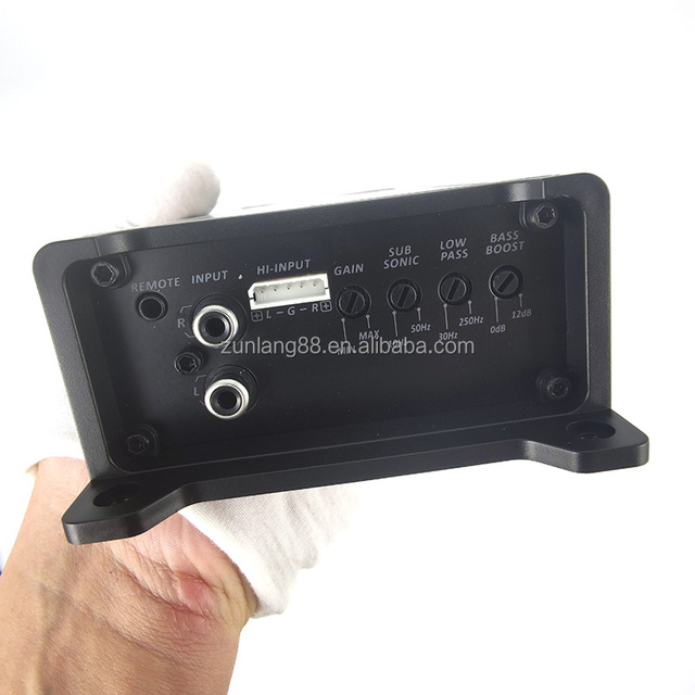 Car Speakers Amplifier Class D Monoblock Subwoofer Car Amplifier Factory OEM RMS 1000W 700W 400W Aluminum Car Audio System Mono