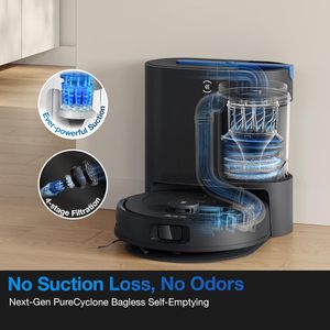 Para el Robot Aspirador y Fregador ECOVACS DEEBOT N20e Plus con Estación de Autovaciado sin Bolsa, Succión Potente de 10000 Pa, 300 Minutos de Autonomía - Product Image 2