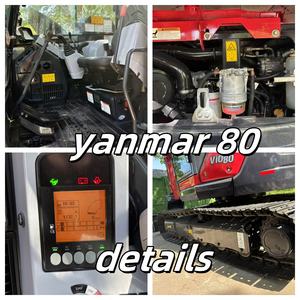 Yanmar 80 Groothandel Japan 8 Ton Hydraulische Crawler Yanmar 80 Tweedehands Yanmar Graafmachine - Product Image 6