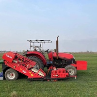 Moissonneuse-batteuse de gazon pour mini-golf de haute qualité, entièrement automatique, avec moteur et transmission hydraulique