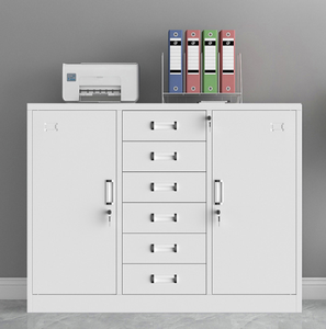 Gabinete de almacenamiento de acero personalizado de alta calidad, grueso de Metal archivador, casillero de gabinete bajo - Product Image 6