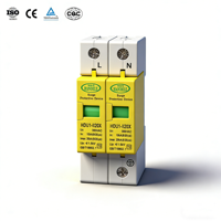 Dispositif de réduction de tension thermique double haute sécurité certifié CE T2, 385V 10-20KA, parafoudre AC HANDELE HDU1-II20X