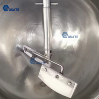 Bouilloire industrielle 100L/200L/300L/400L/500L/800L/1000L à vapeur/gaz/électrique Mélangeur de cuisson Bouilloire