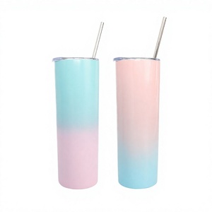 Vente en gros de gobelets isothermes personnalisés à double paroi en acier inoxydable 304, couleur dégradée, pour la Saint-Valentin, 20 oz, écologiques, sans BPA, maintien thermique de 6 à 12 heures - Product Image 3