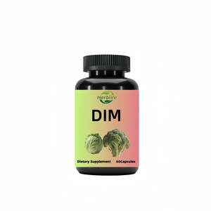 OEM/ODM ผลิตภัณฑ์เสริมอาหาร DIM แคลเซียมไดอินโดลิลมีเทน 500 มก. แคปซูล DIM สำหรับบำรุงตับ ยอดขายสูง - Product Image 1