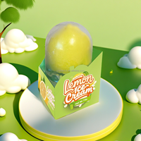 Vente en gros de crème glacée à la pêche, à la mangue et au citron, personnalisée OEM, célèbre sur Internet, avec un arôme riche de lait, emballage en boîte/sac, logo personnalisé
