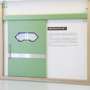 Tecnología Avanzada. Puerta Corredera Hermética Eléctrica Maglev - Certificación CE para Cuarto Limpio de Hospital - Product Image 1