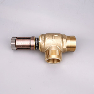Válvula de derivación de presión diferencial para bomba de calor de aire acondicionado, de cobre, con dial visual, para uso con agua - Product Image 2