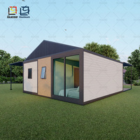 Conception d'architecture de tôle galvanisée maison de conteneur pliante modulaire