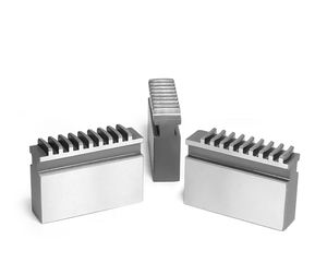 Mandrin de tour manuel K11-200 200 mm 8 pouces à trois mâchoires souples en acier inoxydable pour machines-outils de meulage et de fraisage - Product Image 3