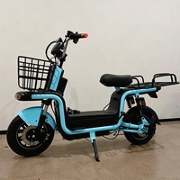Vélo électrique à deux roues pas cher avec moteur sans balais 800W, batterie au plomb 60V et affichage numérique intelligent, fabriqué en Chine