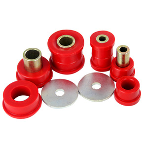 Bagues de bras de suspension avant Poyracing pour Subaru Impreza WRX 1998-2005, pièces de rechange en caoutchouc rouge - Product Image 2