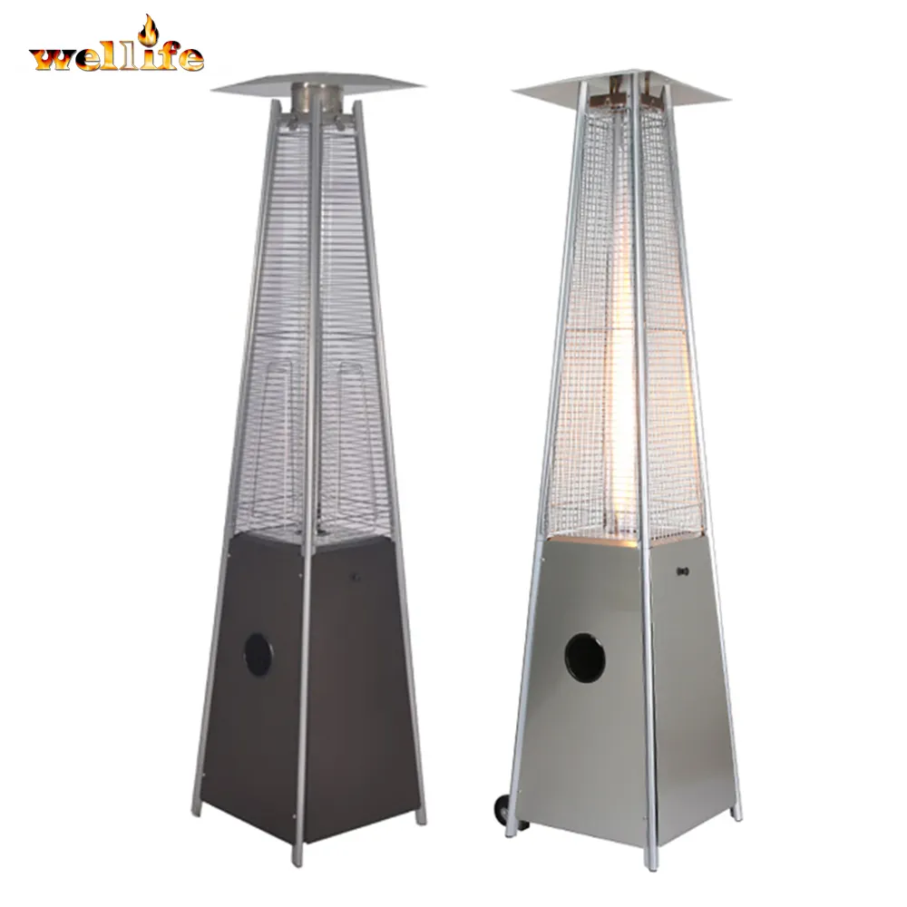 Hot Koop Professionele Lagere Prijs Piramide Patio Propaan Heater Patio Heater Met Kantelen Hoofd