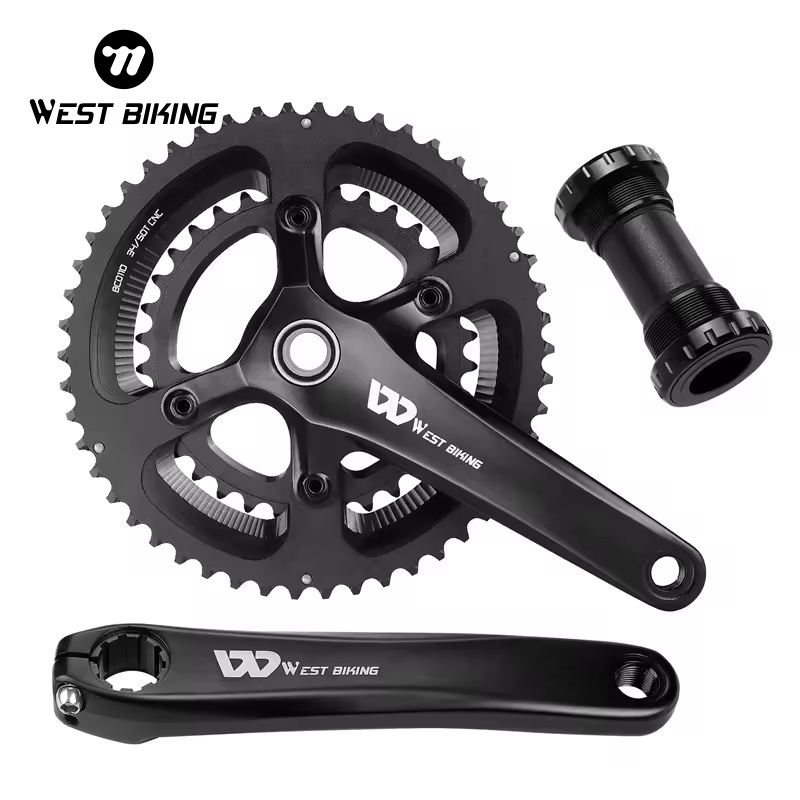 WEST BIKING 170mm Front Chain Ring Crankset for Road Bicycles 34T