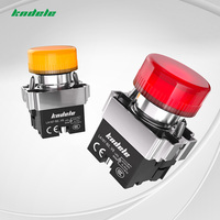 Lampu indikator tombol seri logam XB2-BV63/BV64/BV61/BV65/BV66 sakelar tombol 380V lampu indikator peralatan 6v-220V