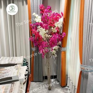 ต้นไม้ปลอมดอกไม้ผ้าไหมเทียมสำหรับตกแต่งในร่มงานตามสั่งดอกไม้ประดิษฐ์สำหรับงานแต่งงาน - Product Image 6