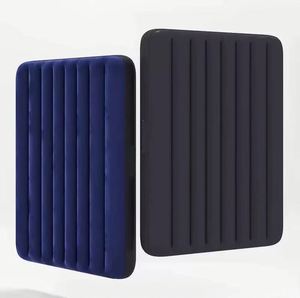Matelas pneumatique pliable classique Downy bleu pour le camping et la sieste - Product Image 3
