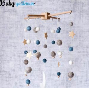 Alta calidad dormitorio guardería decoración madera colgante cuna móvil para bebé Z08317K - Product Image 2