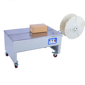 High <strong>Quality</strong> Senior Type <strong>Semi</strong> Auto <strong>Strapping</strong> Machine Pp <strong>Strap</strong> Bundle Baler - Product Image 4