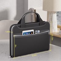 Organiseur de dossiers accordéon personnalisé, ignifuge, imperméable, en fibre de verre enduite de silicone, avec plusieurs poches extensibles