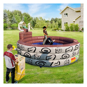 <b>Inflatable</b> Mechanical <b>Games</b> Bull Riding Machine for Party Commercial Crazy Ride Kids School <b>Inflatable</b> Bull <b>Inflatable</b> Rod - Product Image 3