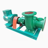 Turbin Air Impuls Pelton Horizontal Vertikal Mikro Mini, Peralatan Pembangkit Listrik Tenaga Air Francis
