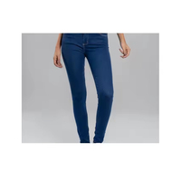 Jean Droit Femme de Haute Qualité Coupe Droite en Denim Respirant Décontracté Uni Confort Quotidien Adaptable Streetwear Foncé